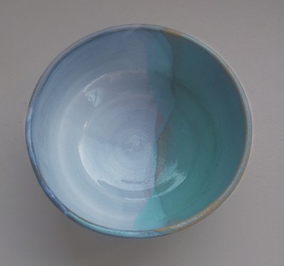 bicolor azul desde arriba